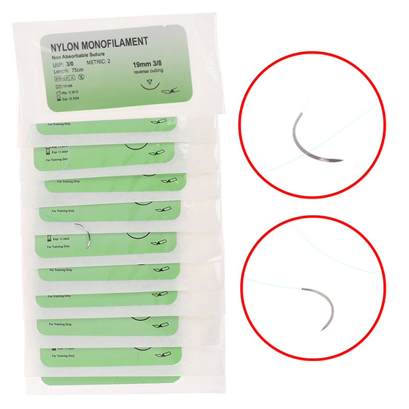 Medical Lab Kit - طقم خياطة جراحية من النايلون أحادي