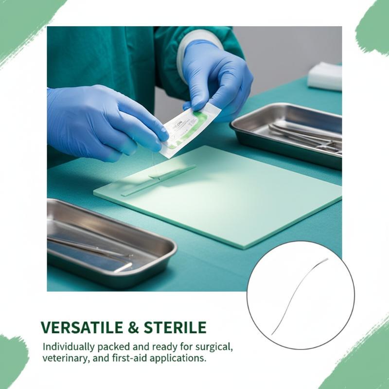 طقم خيوط جراحية من النايلون 12 - مراجعة Medical Lab Kit وسعره