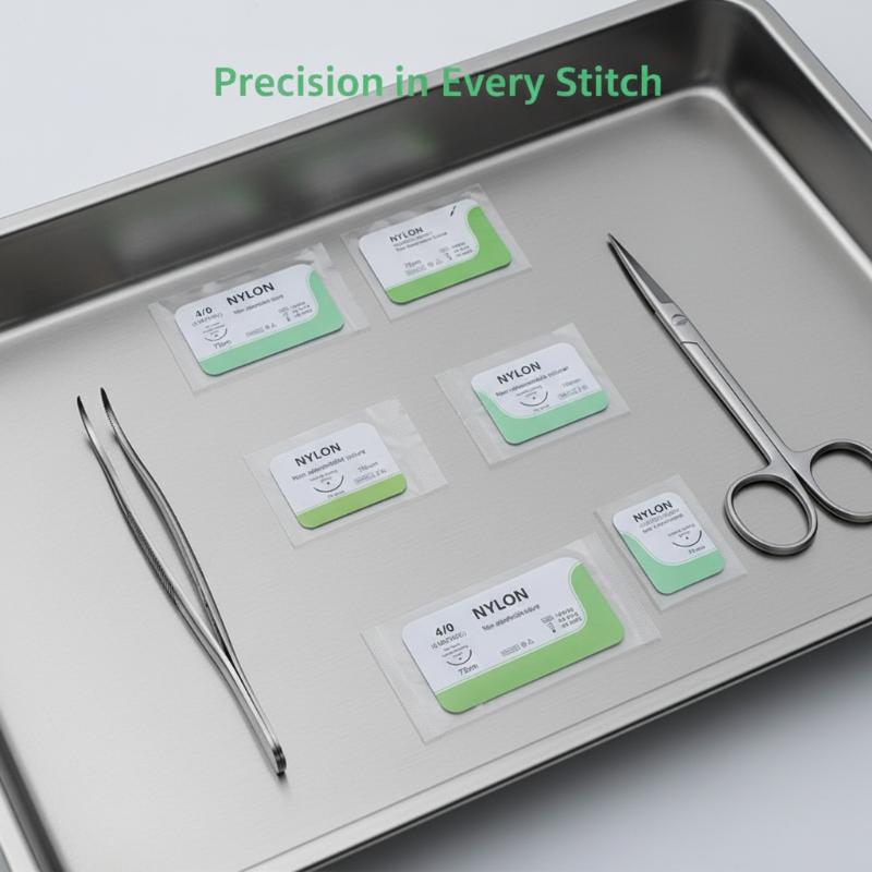 طقم خيوط جراحية من النايلون 12 - مراجعة Medical Lab Kit وسعره