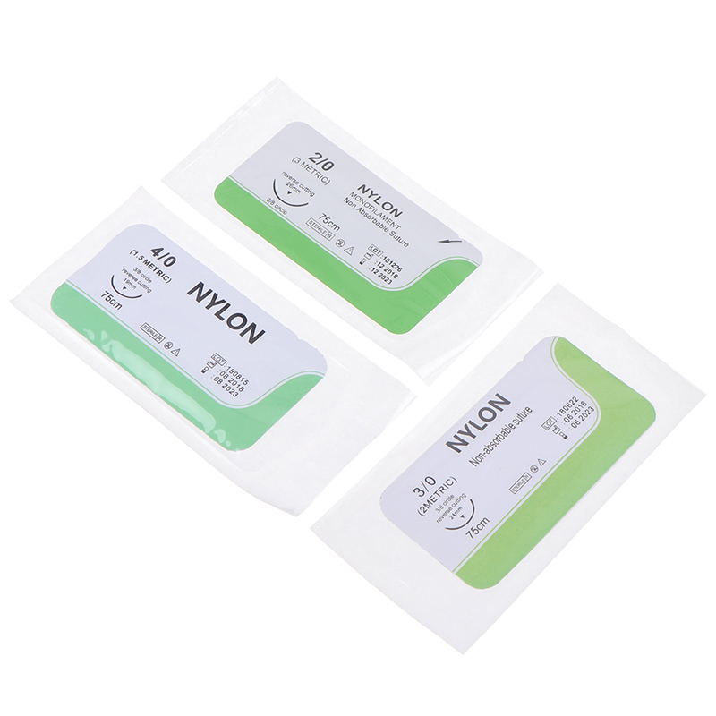 طقم خيوط جراحية من النايلون 12 - مراجعة Medical Lab Kit وسعره