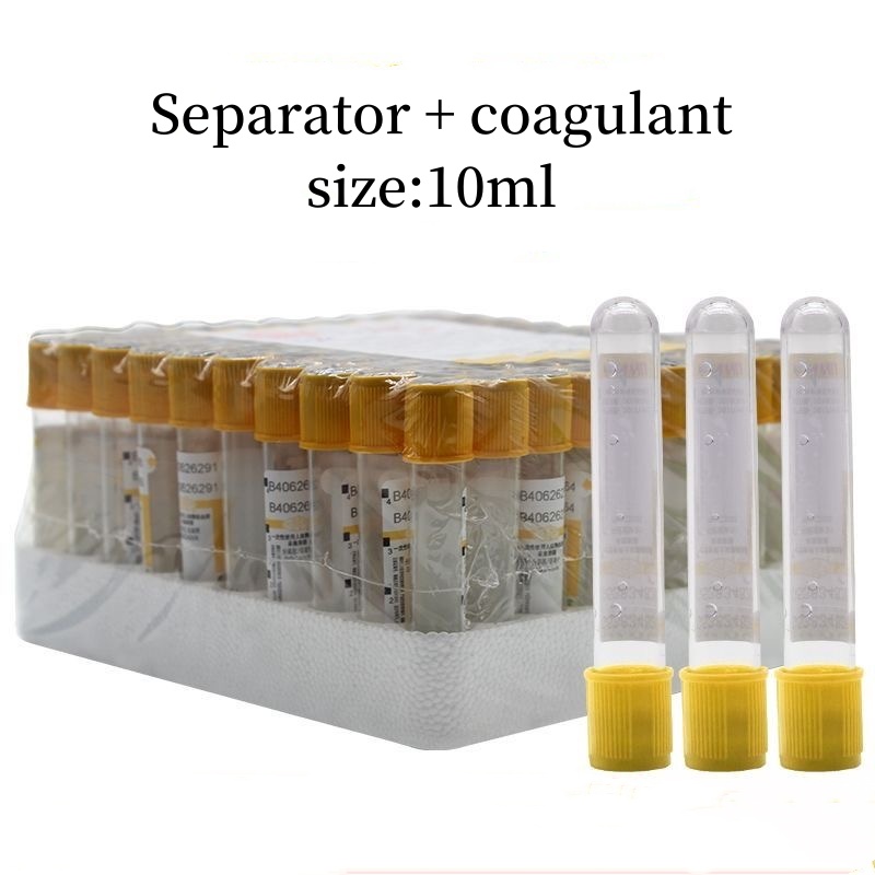 أنبوب جل وجلطة للاستعمال مرة و - مراجعة Medical Lab Blood Test وسعره