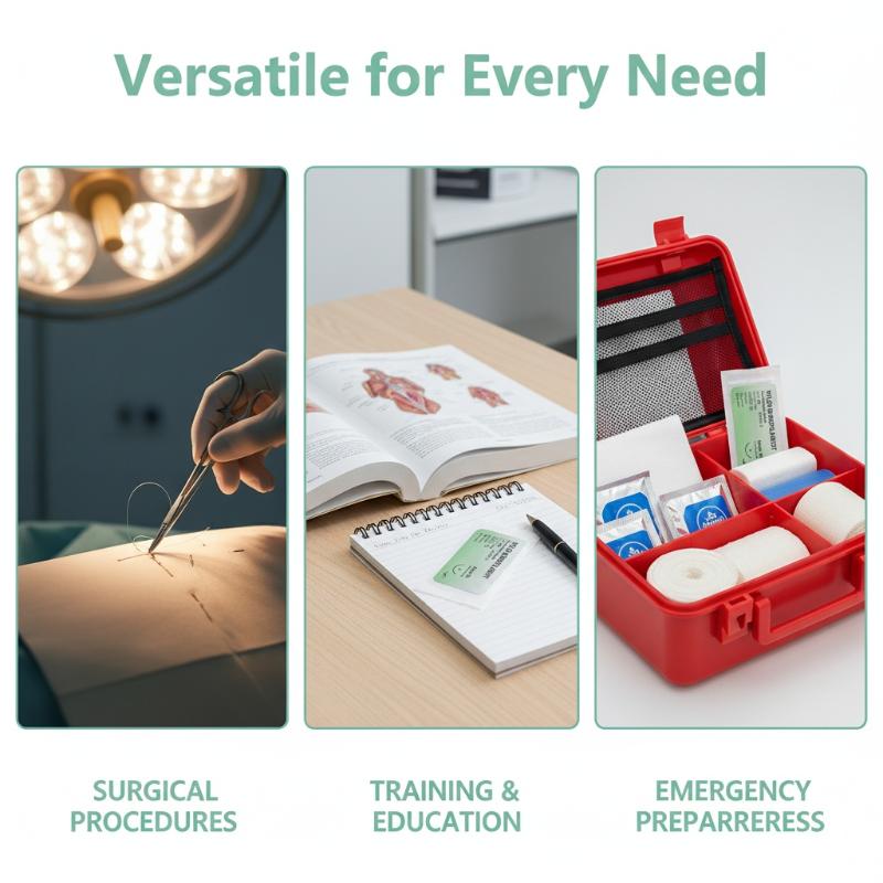 طقم تدريب على الخياطة الطبية م - مراجعة Medical Lab Kit وسعره
