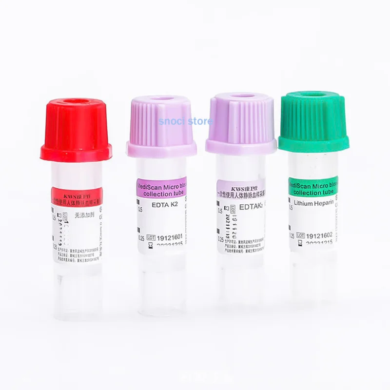 100 قطعة أنبوب جمع الدم المعقّ - مراجعة Blood Collection Tube وسعره