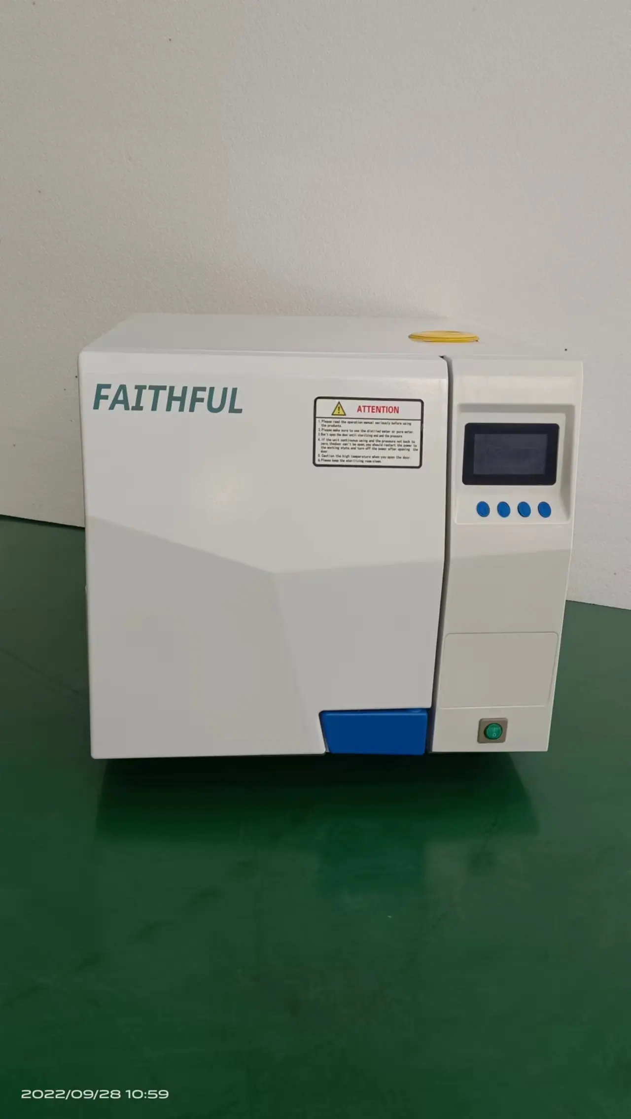 الأوتوكلاف التلقائي المحمولة آ - مراجعة Autoclave Sterilizer Dental وسعره
