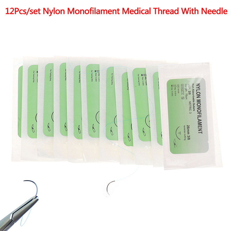 طقم خياطة جراحية من النايلون أ - مراجعة Medical Lab Kit وسعره