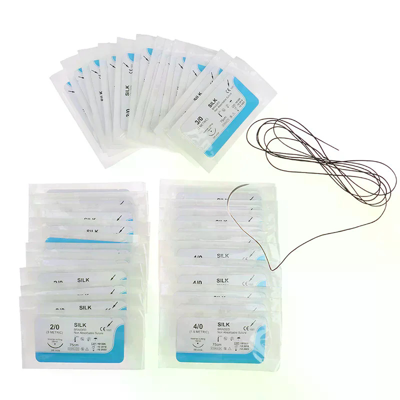 طقم خياطة أسنان حريرية 12 قطعة - مراجعة Medical Lab Kit وسعره